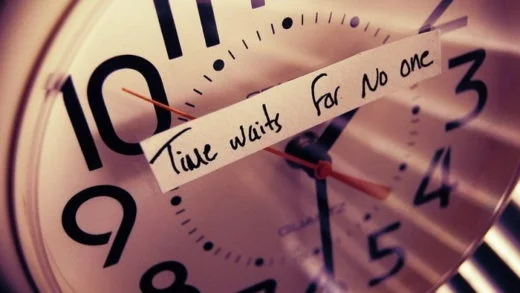 Time does not wait for anyone
