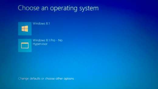 Install Hyper-V and HAXM on the same machine