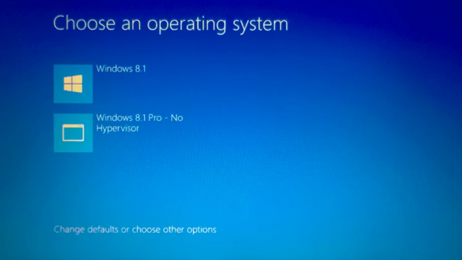 Install Hyper-V and HAXM on the same machine