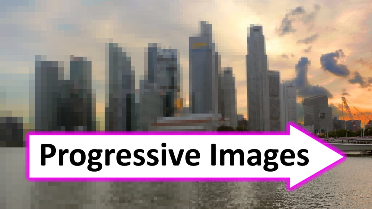 Progressive JPEG what and how they help improve web performance