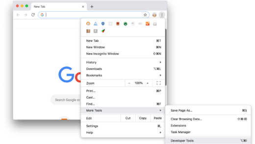 chrome devtools