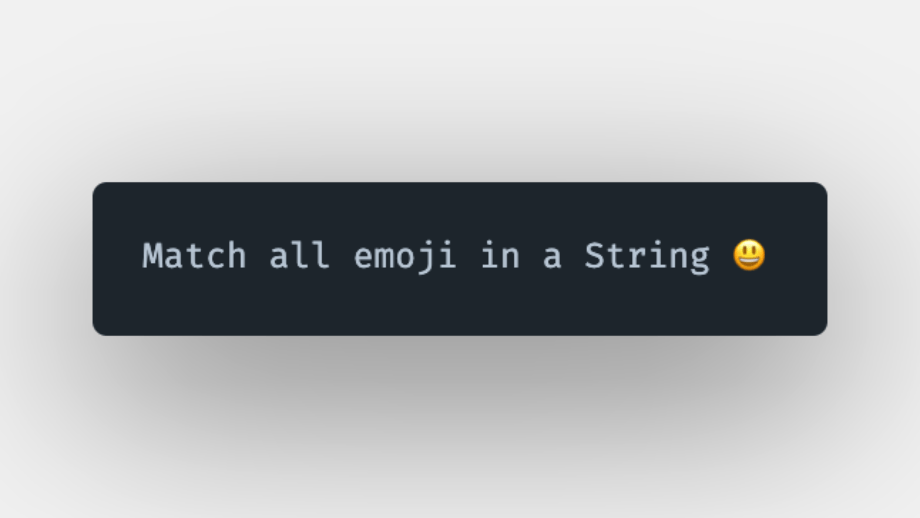 How to check if a string contains emojis in JavaScript?