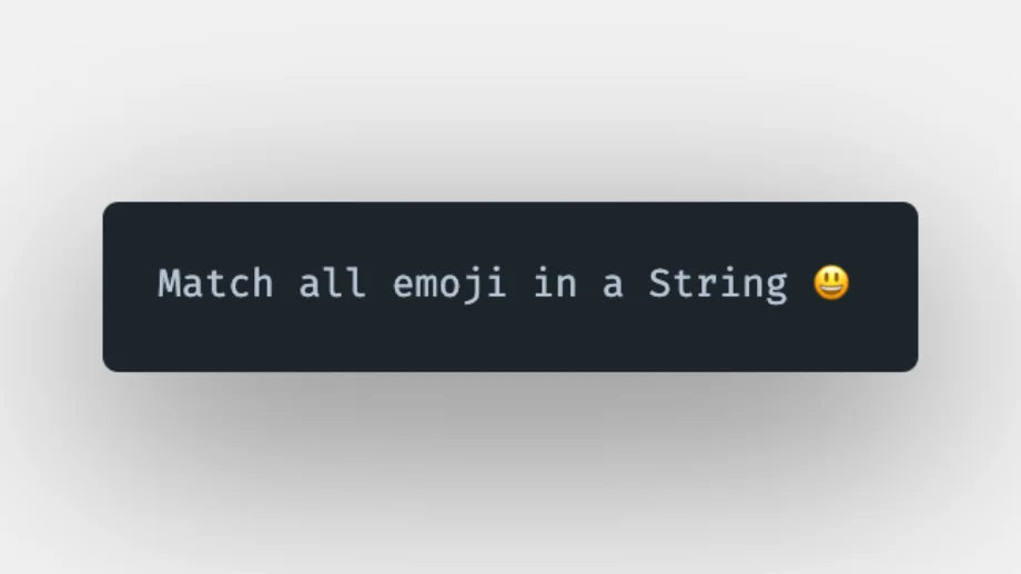How to check if a string contains emojis in JavaScript?