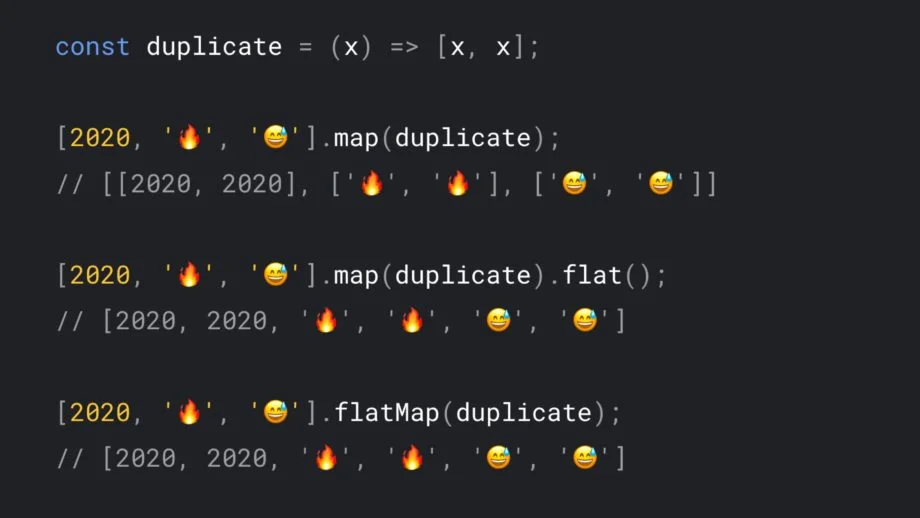 Flatten Arrays in Vanilla JavaScript with flat() and flatMap()
